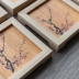 Kung Fu coaster vuông trà mat trà hỗ trợ Trung Quốc phong cách tre bộ nồi nồi mat Zen tre mat trà mat phụ kiện - Trà sứ