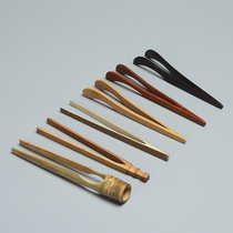 Chenxiang bamboo tea clip non-slip Korean tea ceremony spare parts Meng Zong bamboo clip bamboo tweezers Cup clip kung fu tea set