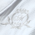 Khách sạn áo choàng tắm áo choàng tắm năm sao nam và nữ mùa hè cotton mỏng phần bánh quế bông thấm nước mềm bộ ngủ pijama Night Robe