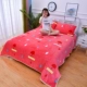 Mùa đông san hô lông cừu flannel tấm đơn mảnh đôi nhung sang trọng chăn quilt cộng với chăn nhung dày