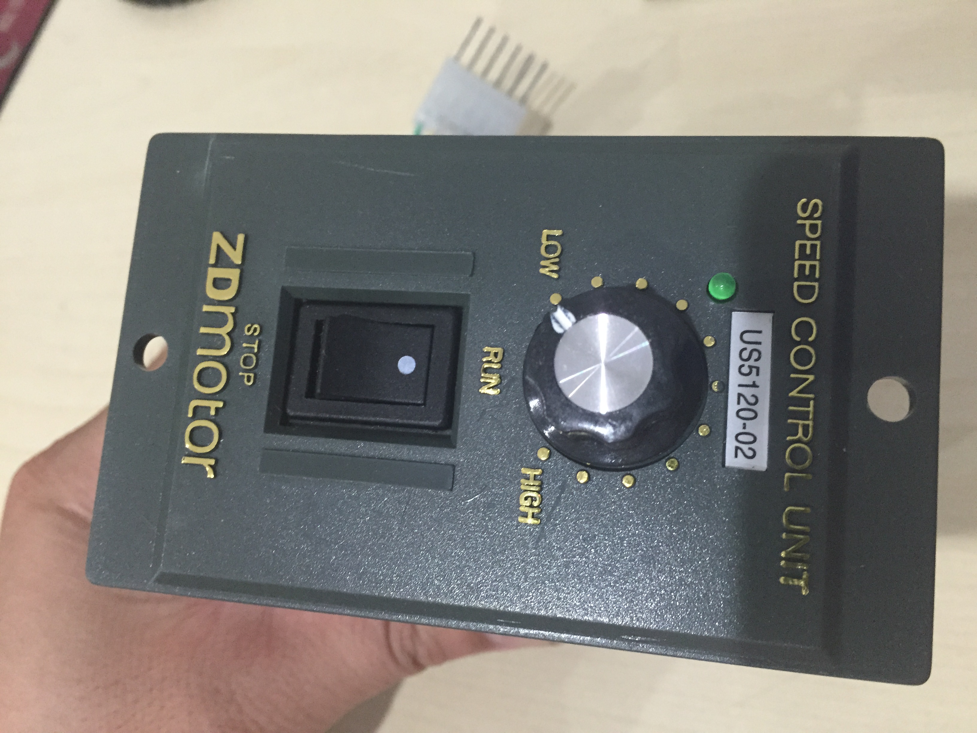 SPEED CONTROL ZD MOTOR ZDMOTOR US SERIES CONTROLLER