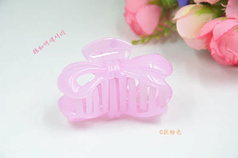 Kẹp tóc Gripper Kích Thước Lớn Bath Clip Jelly Loạt Medium Mát Clips Adult Tóc Phụ Kiện Đơn Giản Tóc Ngắn