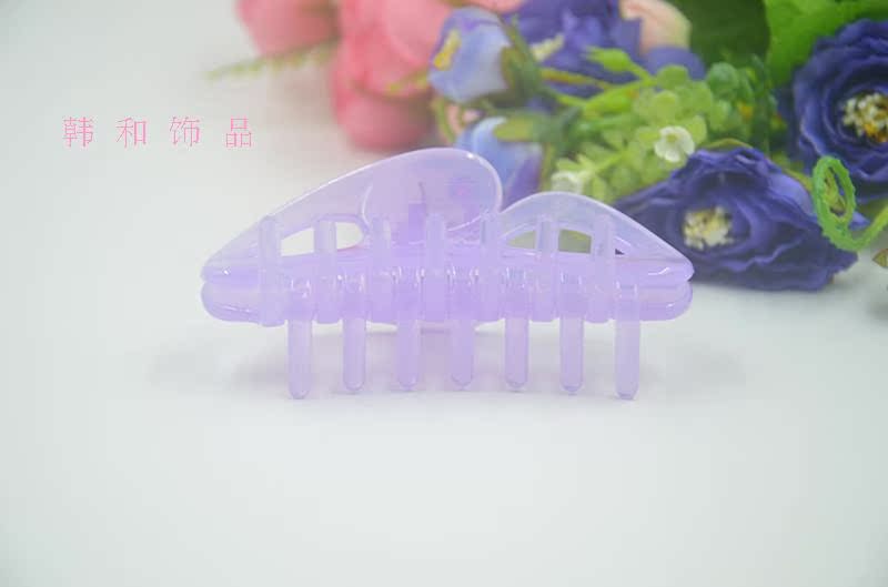 Kẹp tóc Gripper Kích Thước Lớn Bath Clip Jelly Loạt Medium Mát Clips Adult Tóc Phụ Kiện Đơn Giản Tóc Ngắn