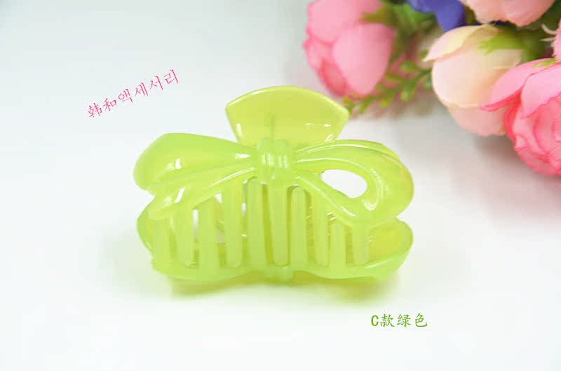 Kẹp tóc Gripper Kích Thước Lớn Bath Clip Jelly Loạt Medium Mát Clips Adult Tóc Phụ Kiện Đơn Giản Tóc Ngắn