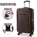 Универсальный чемодан на колесиках подходит для мужчин и женщин, ткань оксфорд, 28 дюймов, 24 дюймов, 26 дюймов