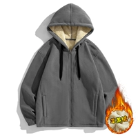 YX-118 плюс бархатный капюшон серый