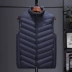 Mùa thu đông mới nam cổ đứng áo vest cotton sưởi ấm áo vest sưởi ấm bằng điện USB an toàn thông minh phù hợp với nhiệt độ không đổi áo sưởi ấm bằng pin 