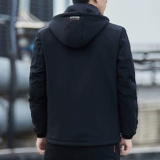 Флисовое удерживающее тепло демисезонное термобелье, съемная модная трендовая универсальная куртка, оверсайз