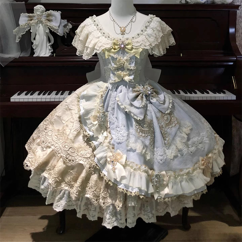 Eternal Cute, Gorgeous and Elegant Lolita Dress, Evening Dress, Girl's Birthday, Coming-Of-Age Ceremony, Princess Dress, Lolita