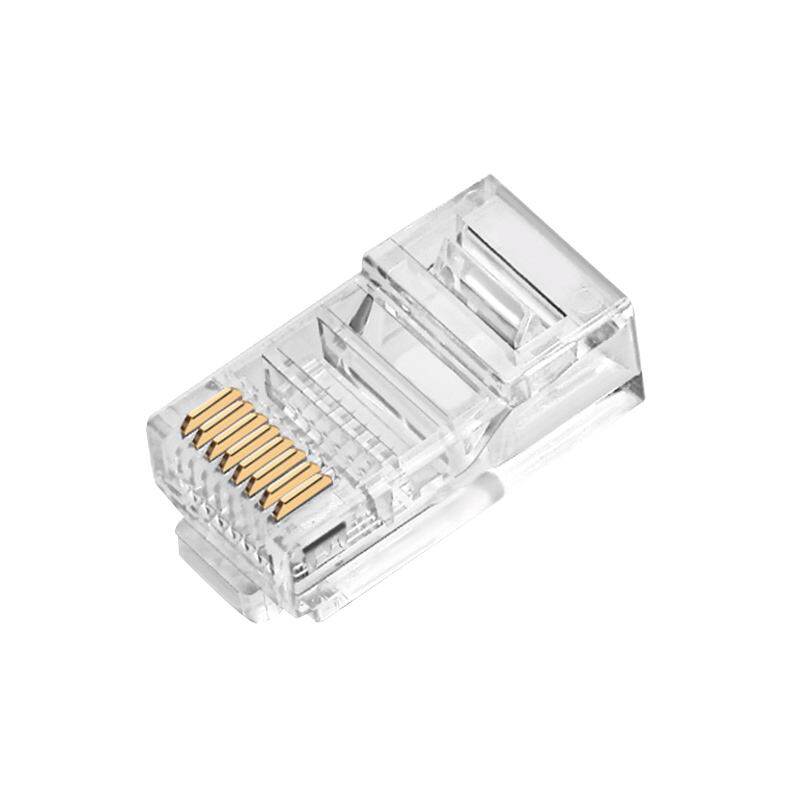 Internet camera connector crystal head surveillance camera special superfive pure copper crystal head