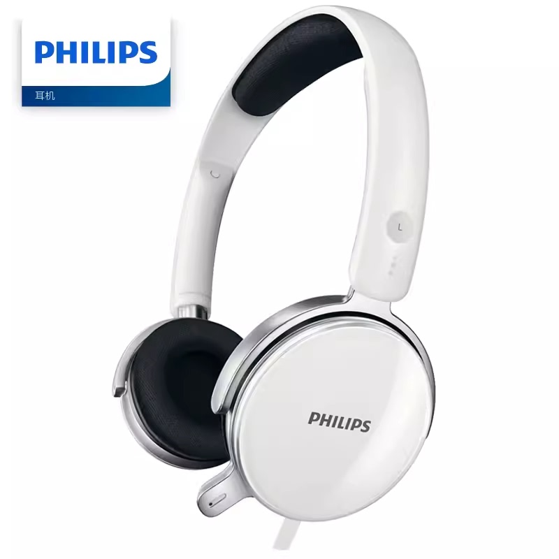 Philips Shm7110U Over-Ear Headphones Computer Headset for Gaming, Learning, and Online Classes