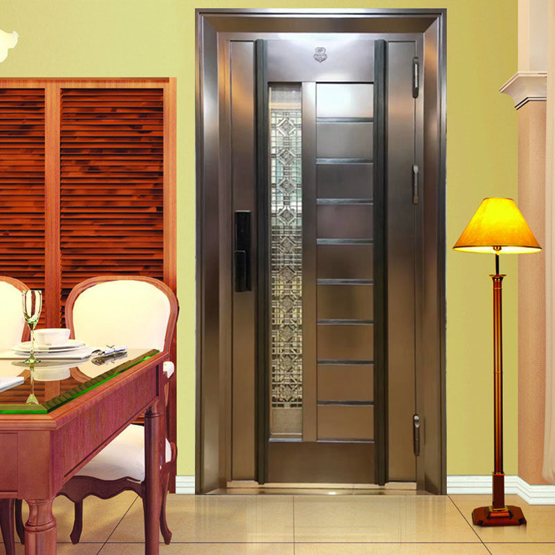 304 stainless steel anti - theft door door door to door into the door to open the door to the door to the door to the open air anti - mosquito A security door