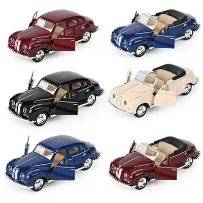 Car mold return inertia high quality alloy double door Beetle boy cake car decoration children's toy gift