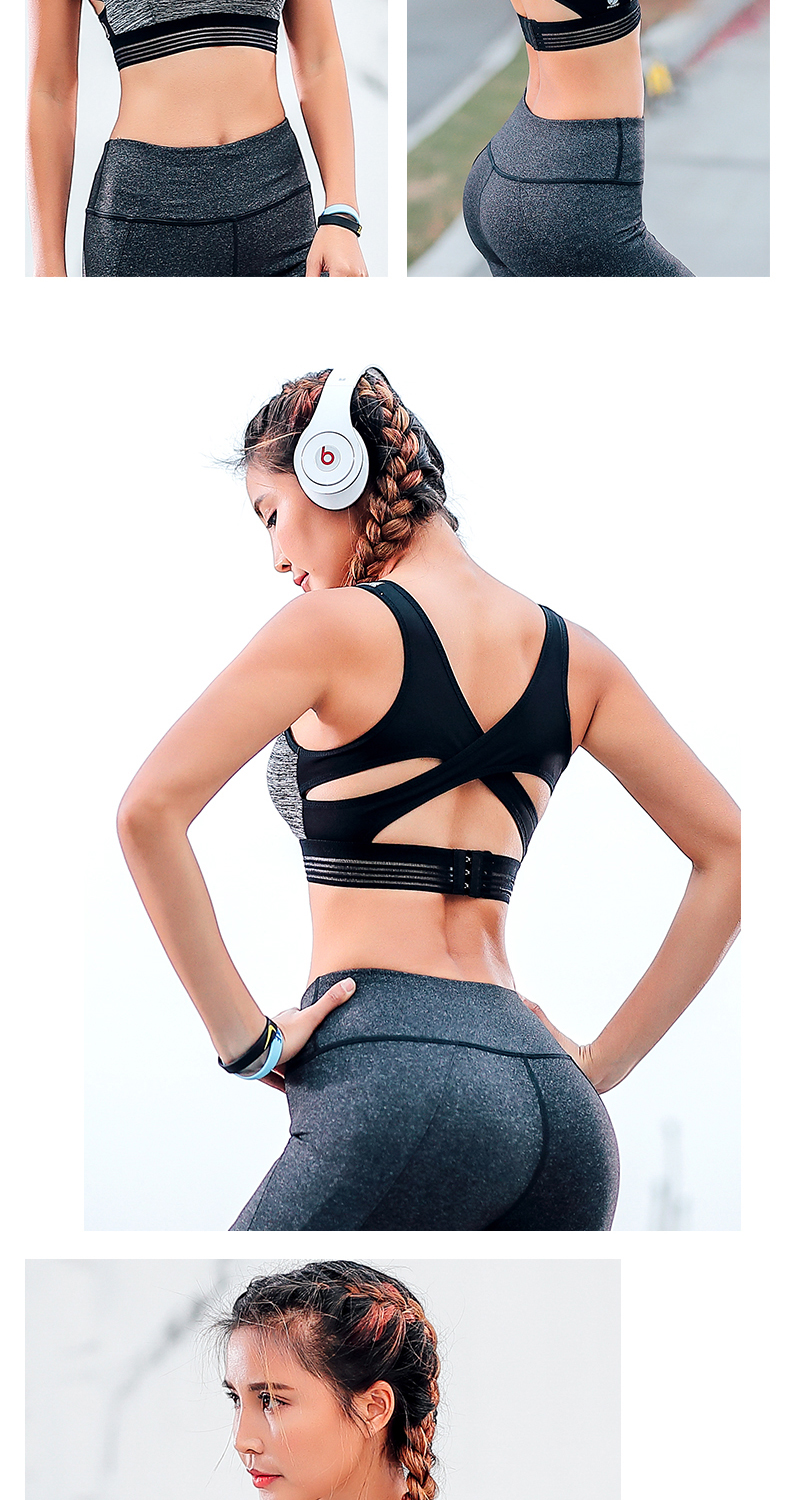 Thật vậy, yoga kiểu dáng áo ngực thể thao đồ lót nữ sốc chạy tập hợp áo ngực thể dục cường độ cao áo ngực chạy bộ