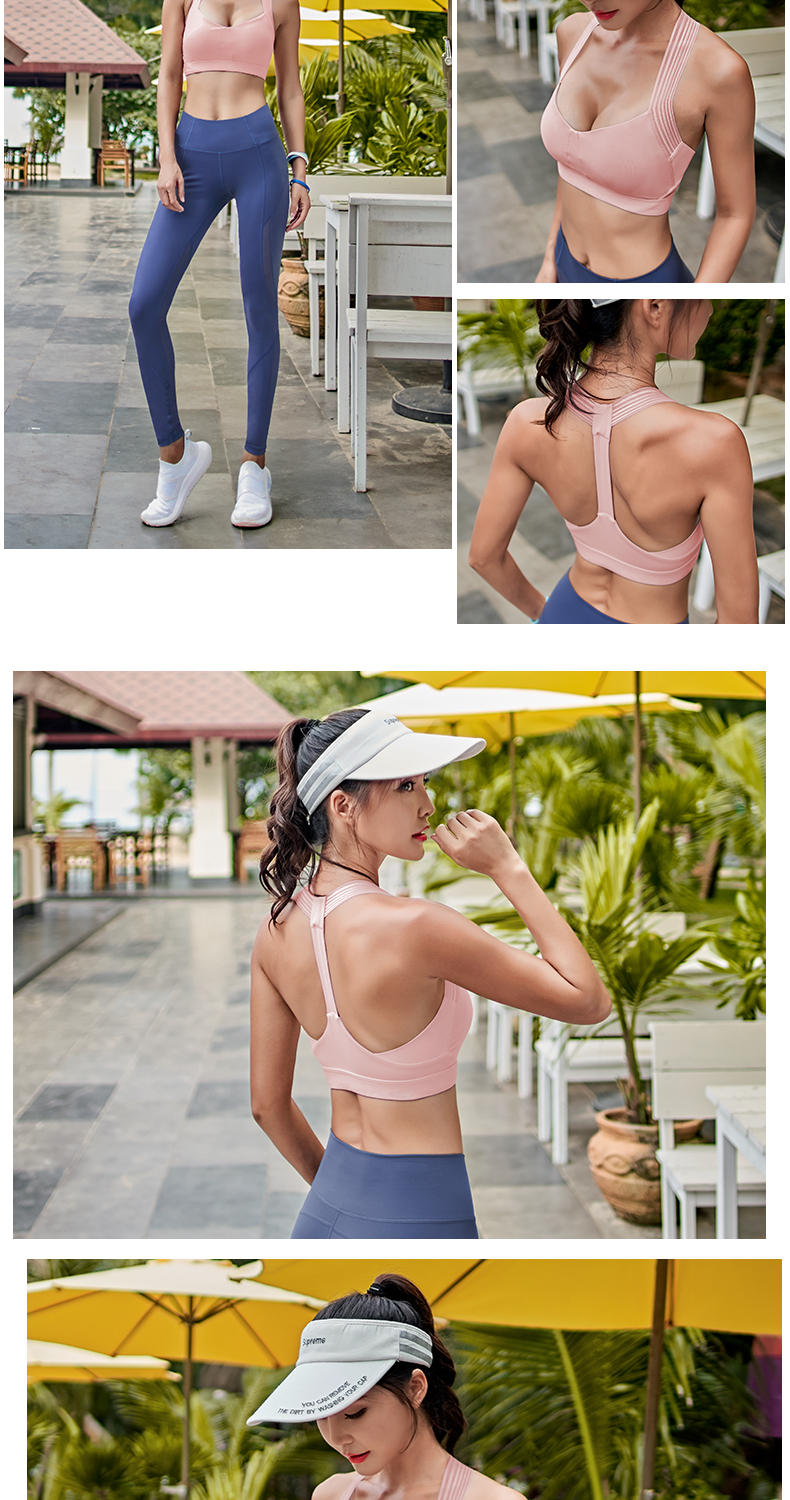 Thật vậy, phụ nữ đồ lót thể thao kiểu vest tập hợp để nhận được một cặp sữa chạy bộ chống sốc áo ngực yoga áo tập yoga