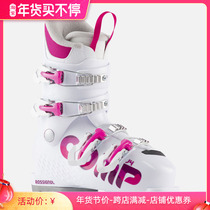 ROSSIGNOL Girls Professional Double-Board Ski Shoes All-purpose Double-Board Warm Snow Shoes COMP J4 50 Hard