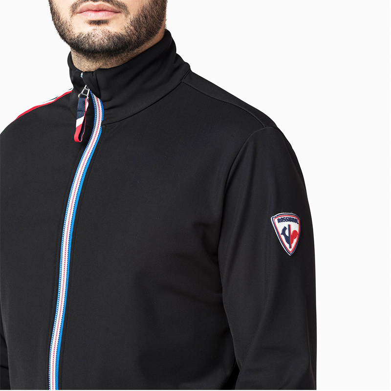 French brand Rossignol Golden Chicken Man's Soft Shell Capture Coat PALMARES FZ