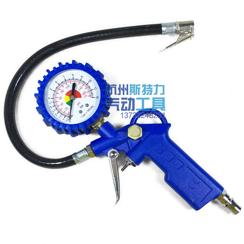 Pneumatic tire pressure tube pressure pressure meter air pressure gas mouth to air the air mouth of the morning field TG - 3 car