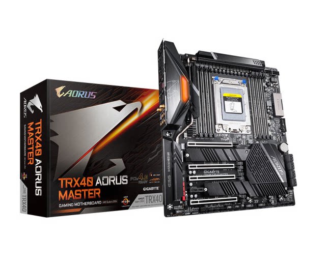 Gigabyte Super Eagle TRX40 AORUS MASTER motherboard supports 3960X 3970X 3990X