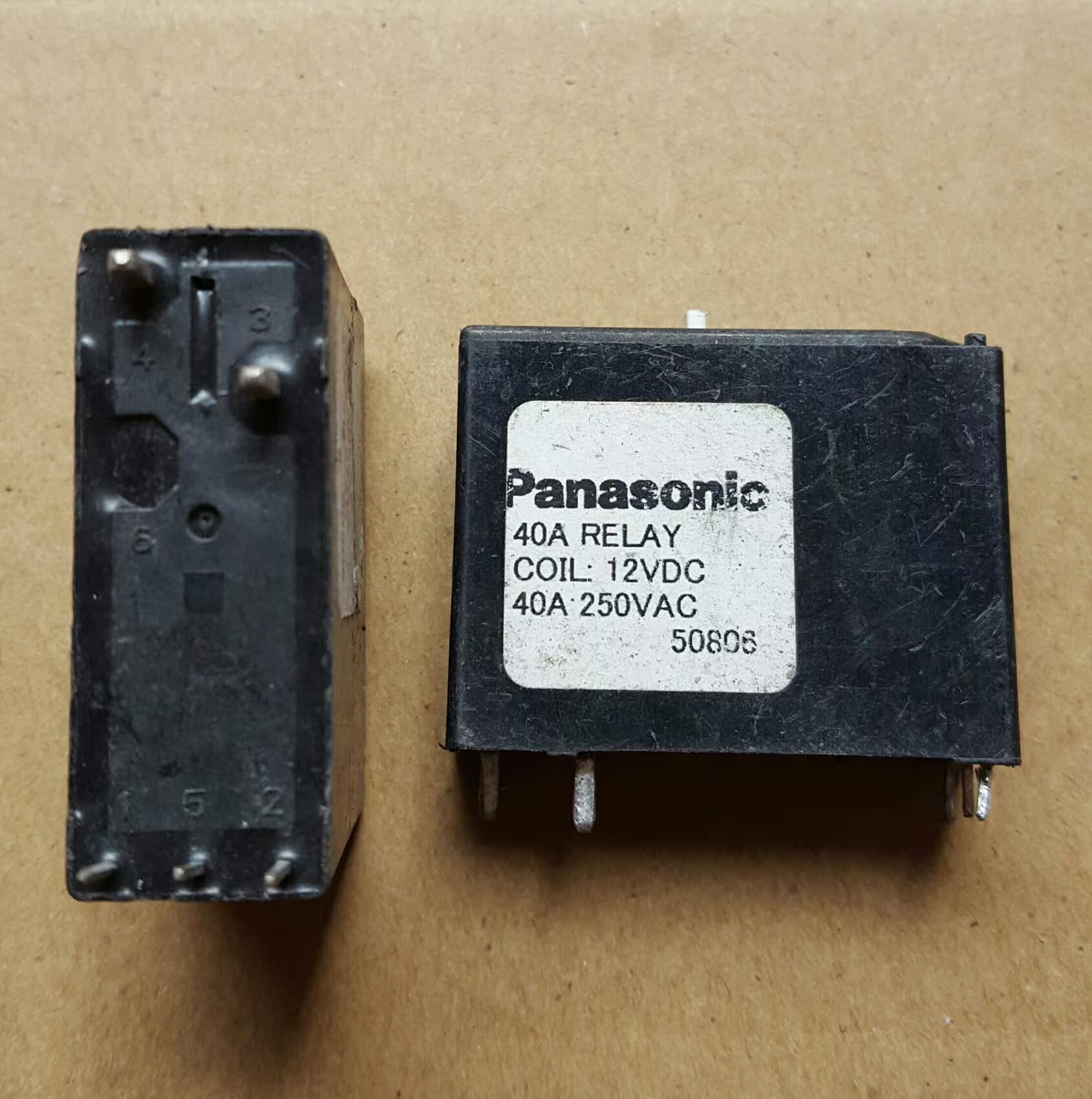 40arelay12vdc relay original unloader 5-foot double coil 40a250vac