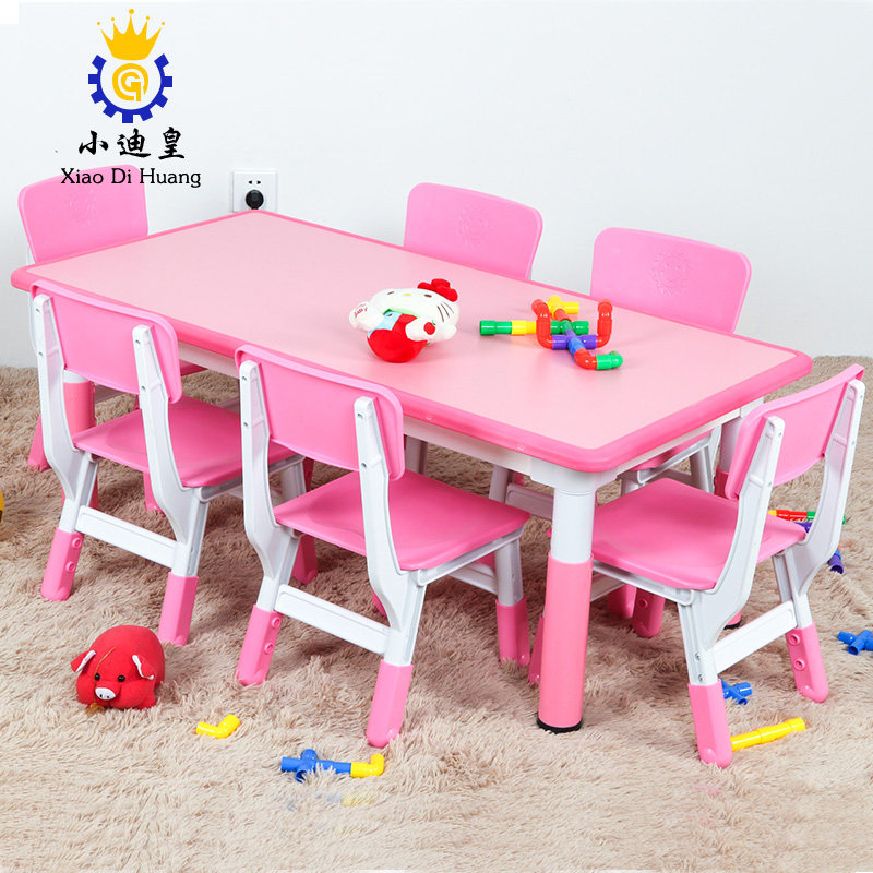 Children S Density Board Table Kindergarten Table And Chair Drawing Table Children S Table And Chair Game Table Learning Desk Long Square Table Table