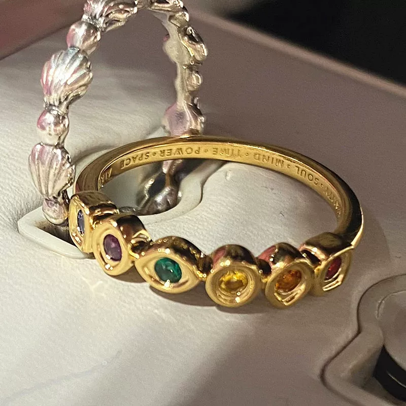 Пандора, Мстители, безлимитное кольцо с камнем, с gem