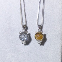 Pig baby hair souvenir diy homemade baby fetal hair breast milk pendant diy sterling silver necklace one year old gift