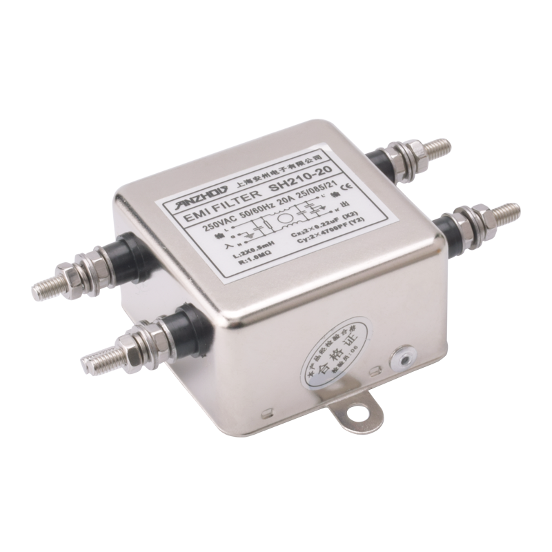 Single-phase power filter 20A 250V SH210-20 screw mounting SH210-10 SH210-6