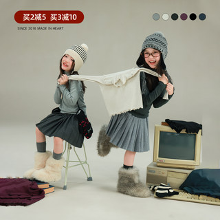 Utouto winter six-color lace bottoming shirt