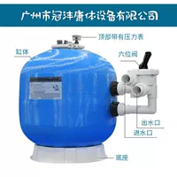 Устройство фильтра «Фильтр бассейна» на стороне Quartz Filter Quartz Filter PS525-1400 Сторона из песчаного бака вне типа шестисторонний клапан