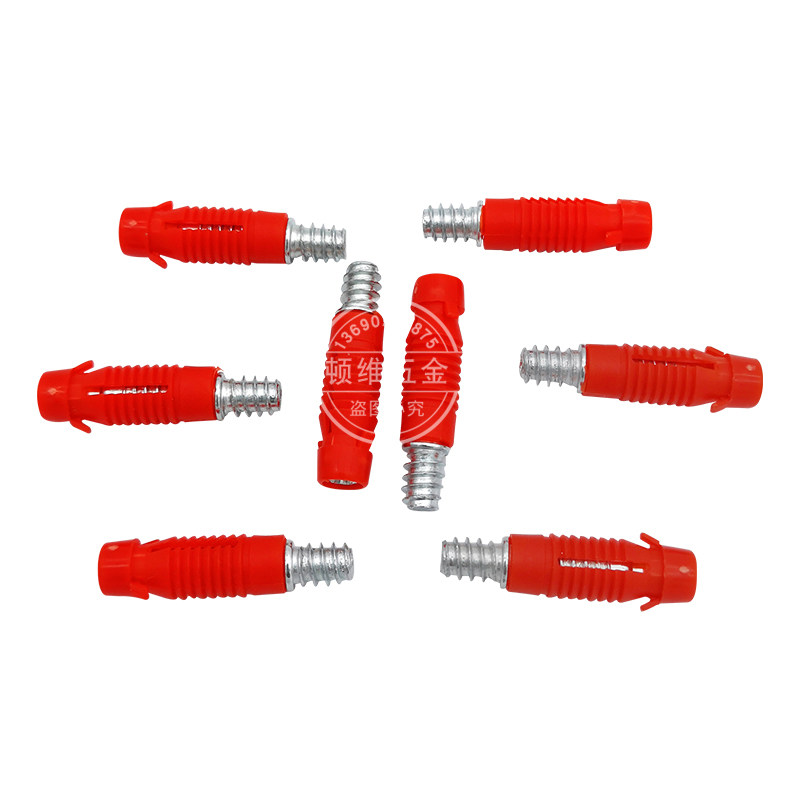 Hidden two-in-one quick-release rod integrated screw connector furniture concealed panel furniture invisible screw connector