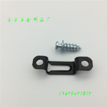 Hidden two-in-one connector laminate invisible connector gusset type concealed Assembly reinforced hardened manganese steel sheet