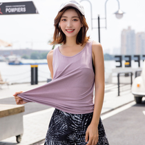 Xia thin sports vest women wear running quick-dry T-shirt back hollow fitness top yoga clothes fitness clothes