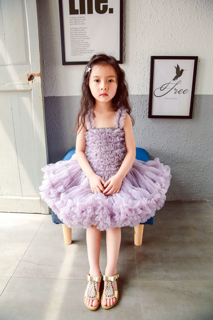 Jupe enfant en mousseline de soie - Ref 2048969 Image 19