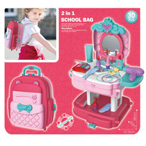 Ninia childrens toys puzzle 3 to 6-year-old girls multi-functional early education dresser backpack home toys