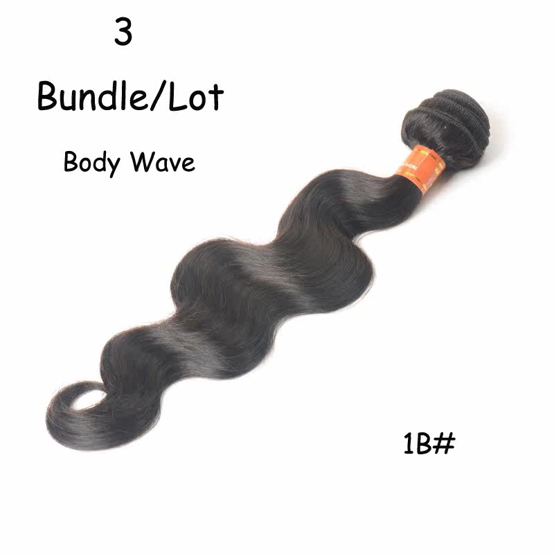 8A 1pcs Body Wave Virgin Brazillian Human Hair Bundles wig