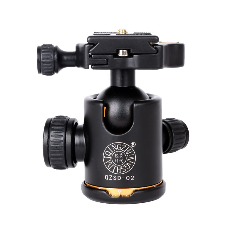 Spherical Tripod Head Tripod Single-Eye Camera Photography Panoramic Vertical Pat Tripod Single Foot Frame Slide Rail Universal Tripod Head
