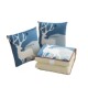 Thickened Dual-Purpose Pillow and Quilt for Nap, Air-Conditioning Blanket, Car Cushion, Office Folding Blanket, Two-In-One Nap Blanket