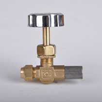 Gas straight fire type Bent Thread Needle Made Flame valve accessories Stove Fire Seed Valve Copper-made valves