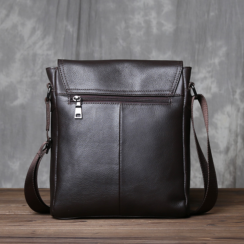 Title 5, Head Layer Cowhide Vertical Crossbody Bag, High...