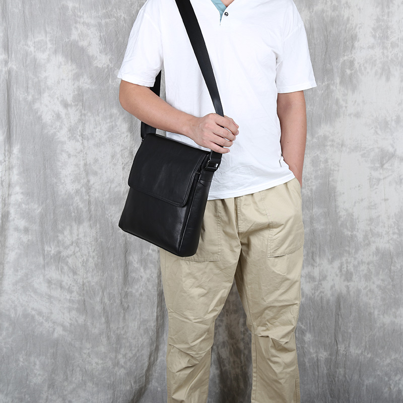 Title 9, Head Layer Cowhide Vertical Crossbody Bag, High...
