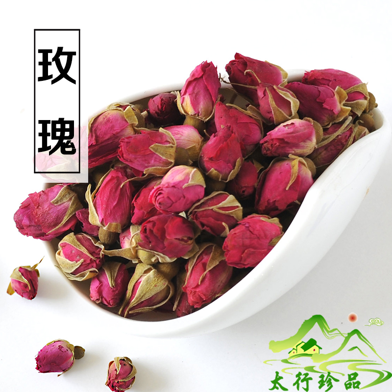 Any 2 pieces of natural rose flower 50 gr without sulphur flat rose