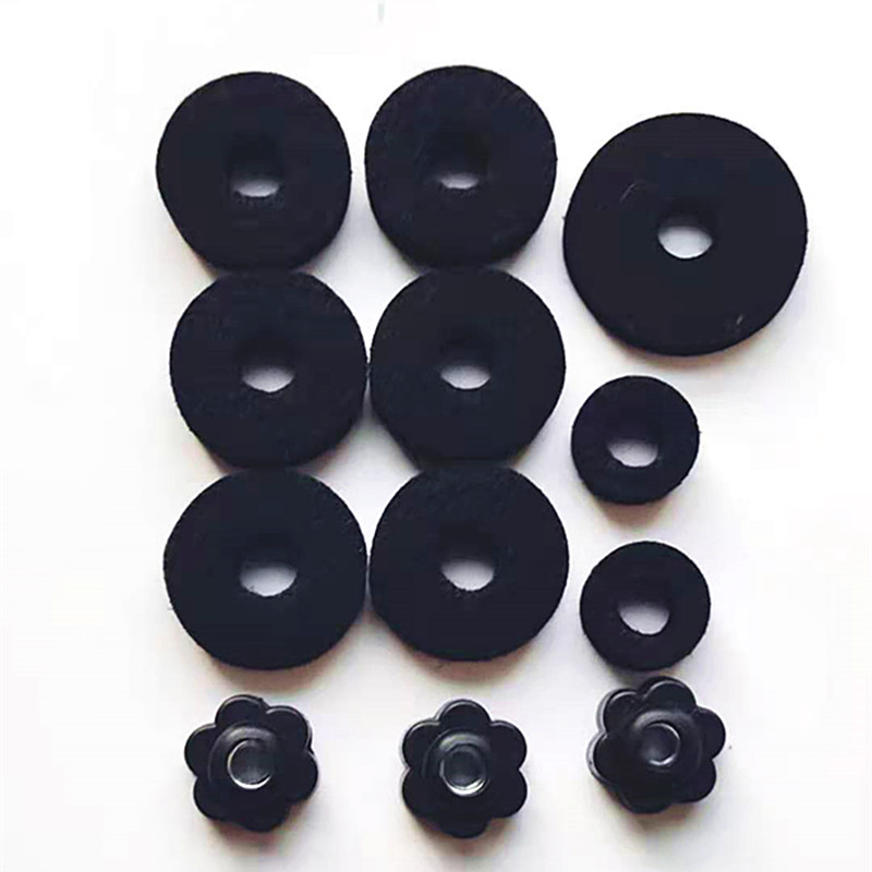 TUTN drum kit jazz drum suspension cymbal holder cymbal tray set cymbal holder screw felt pad