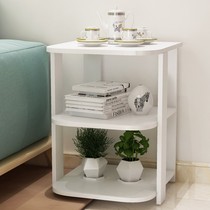 Small sofa side table corner table simple bedside table shelf coffee table corner table corner table