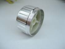 Silver aluminum alloy 30*17 knob screw cap for flower handle potentiometer volume adjustment accessories key hat