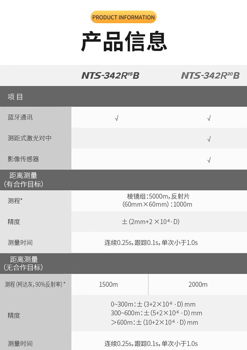 Тахеометр 南方高精度全站仪nts-332/342/362/382南方测绘免棱镜全站仪全套