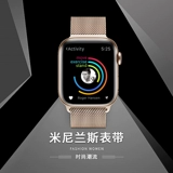 Применимо к AppleWatch серии 4 Creative Generation Iwatch Iwatch Milanis Apple Watch Tip персонализированный тригенератор 5 -го поколения 4 -го поколения из нержавеющей стали.