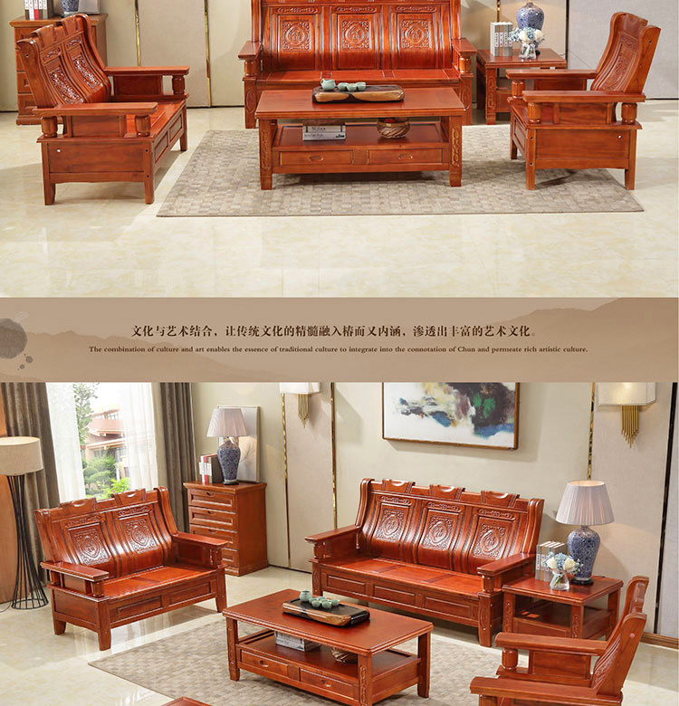 sofa gỗ rắn gỗ ghế sofa sofa long não gỗ. sofa gỗ Toon. kiểu Trung Quốc phòng khách sofa ghế lắp đặt miễn phí vận chuyển - Ghế sô pha ghế sofa gỗ kéo ra thành giường