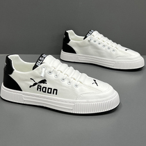 European Station ~ mens shoes in the spring of 2023 new small white shoes mens low - gang slab shoes sports and casual shoes