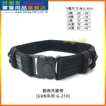 GUN service belt G-210 ~ Direct mail in Taiwan desk